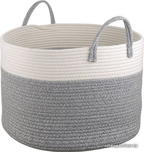 Корзина Bergenson Bjorn Ulrik TL-BB-UL-CR-GR-45 (кремовый/светло-серый)