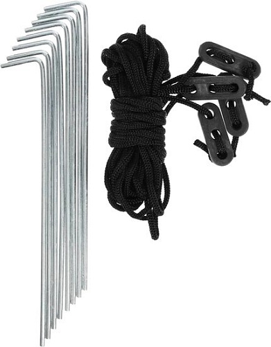 Треккинговая палатка Maclay Swift 4 (черный/зеленый)