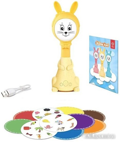 Интерактивная игрушка Bert Toys Зайчик няня 4630017723577 (желтый)