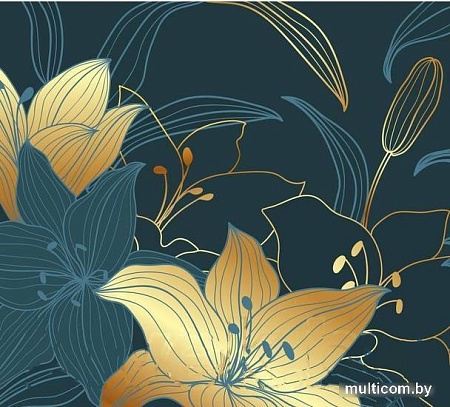 Фотообои Vimala Золотые лилии 270x300