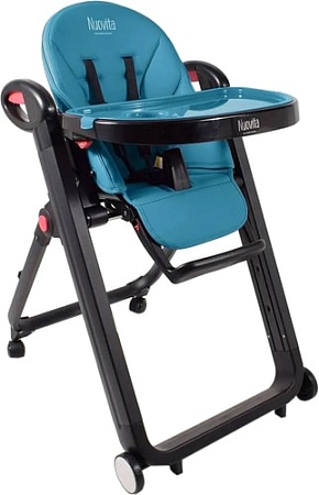 Высокий стульчик Nuovita Futuro Nero (морской)
