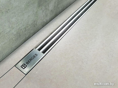 Трап/канал Berges Wasserhaus Super Slim 600 090052 (матовый хром)