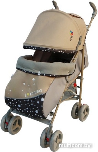 Коляска прогулочная «трость» Alis Kimi (бежевый)