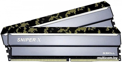 Оперативная память G.Skill Sniper X 4x8GB DDR4 PS4-19200 F4-2400C17Q-32GSXK