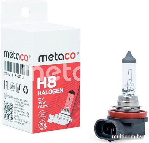Галогенная лампа Metaco H8 9510-H8-STD 1шт