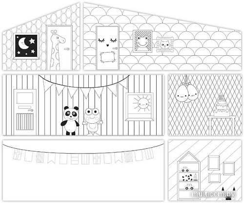 Аксессуары для кукольного домика Lundby Креативные обои LB-60906000