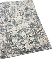 Ковер для жилой комнаты Radjab Carpet Амальфи Прямоугольник A5699A 13663 (1.6x2.3, Cream/L.Bule)