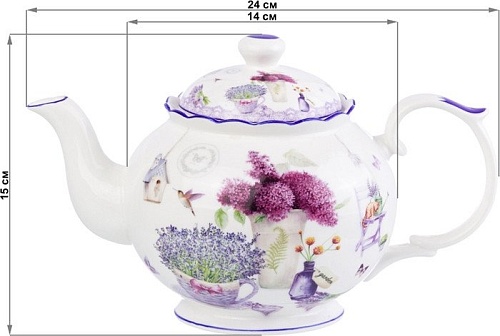 Заварочный чайник Elan Gallery Лаванда 420147