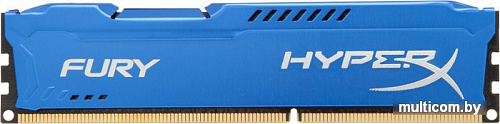 Оперативная память Kingston HyperX Fury Blue 4GB DDR3 PC3-10600 (HX313C9F/4)