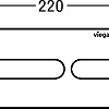 Панель смыва Viega Visign for Style 23 8613.1 (черный) 773 175