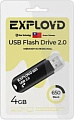 USB Flash Exployd 650 4GB (черный)