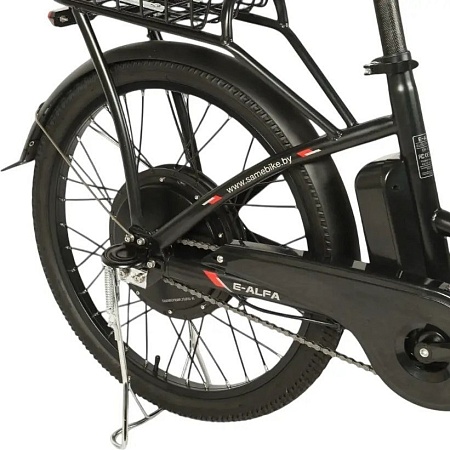Электровелосипед SameBike Е-Alfa New SB-E-ALFA350-36/10 (черный)