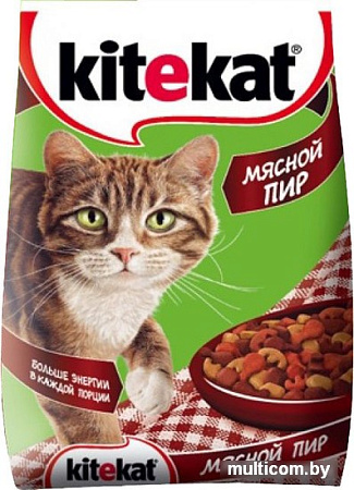 Корм для кошек Kitekat Мясной пир 2.2 кг