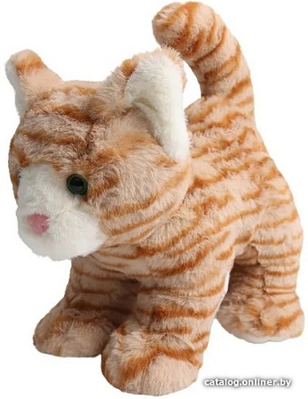 Классическая игрушка All About Nature Рыжий полосатый котенок K8710-PT
