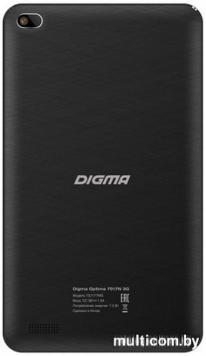 Планшет Digma Optima 7017N TS7177MG 16GB 3G (черный)