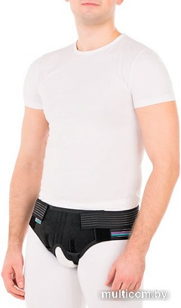 Бандаж грыжевой паховый Trives Evolution Т-1401 (M, черный)