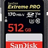 Карта памяти SanDisk Extreme PRO SDXC SDSDXXY-512G-GN4IN 512GB