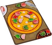 Развивающая игра Paremo Липучка Пицца с колбасой PE720-52