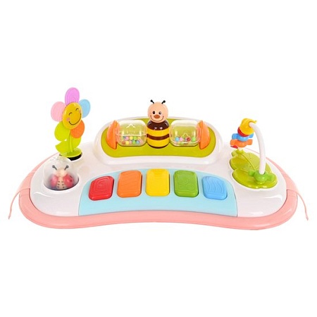 Ходунки Pituso Пчелка W1121PB8 (серый/коралл)