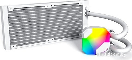 Жидкостное охлаждение для процессора Montech HyperFlow ARGB 240 (белый)