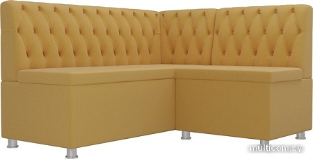 Угловой диван Mebelico Мирта 107595 (левый, желтый)