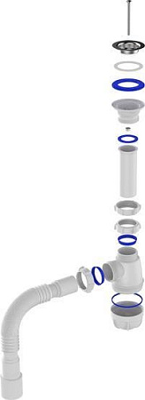 Сифон Aquant B0115-30-MR