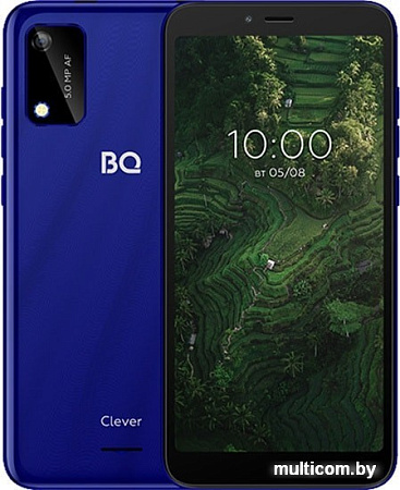 Смартфон BQ-Mobile BQ-5745L Clever 1GB/16GB (синий)