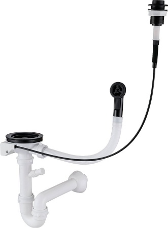 Сифон GranFest 13PB2-P2 (черный)