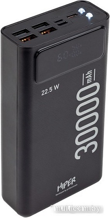 Внешний аккумулятор Hiper Delta 30000mAh (черный)