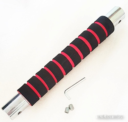 Набор гантелей с соединительным грифом Atlas Sport металлических в чемодане 20 кг (2x10 кг)