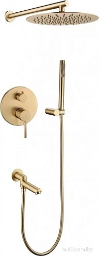 Душевая система Grocenberg GB5099MG-1 (золото матовый)