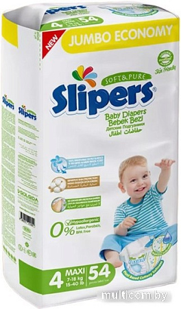 Трусики-подгузники Slipers Maxi J-204 (54 шт)