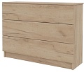 Комод Горизонт Нео 1050 3 ящика (дуб золотой крафт)
