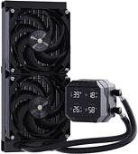 Система жидкостного охлаждения для процессора ALSEYE Q240 Plus (черный)