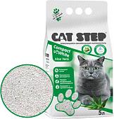 Наполнитель для туалета Cat Step Compact White Aloe Vera (с ароматом алоэ) 5 л
