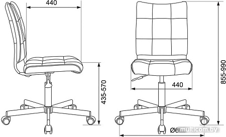 Офисный стул Бюрократ CH-330M/VELV20 (бежевый)