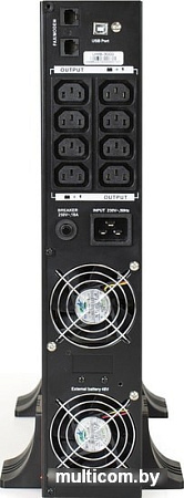 Источник бесперебойного питания ExeGate SinePower UHB-3000.LCD.AVR.C13.RJ.USB.2U