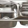 Кухонная мойка Mixline 538197 (левая, полированная, 0.8 мм)