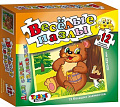 Пазл Topgame Веселые пазлы. Медвежонок с медом 01245