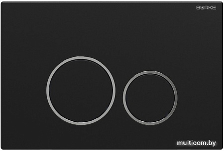Панель смыва Burke Тип 05 105.BH.1 (черный/хром глянцевый)
