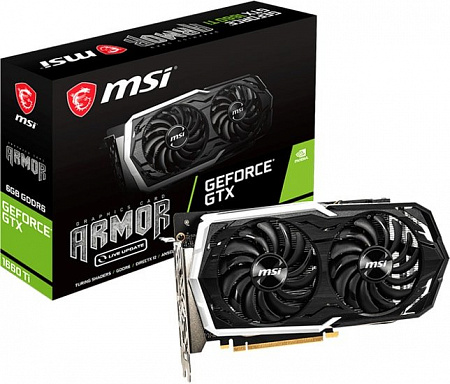 Видеокарта MSI GeForce GTX 1660 Ti Armor 6GB GDDR6
