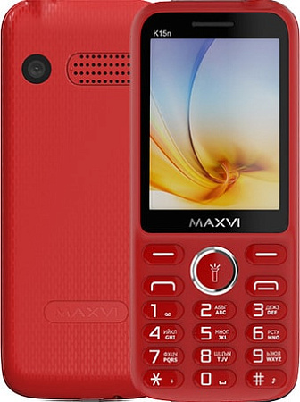 Мобильный телефон Maxvi K15n (красный)