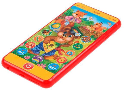 Интерактивная игрушка Умка Телефон мультифон с проектором 1903T049-R