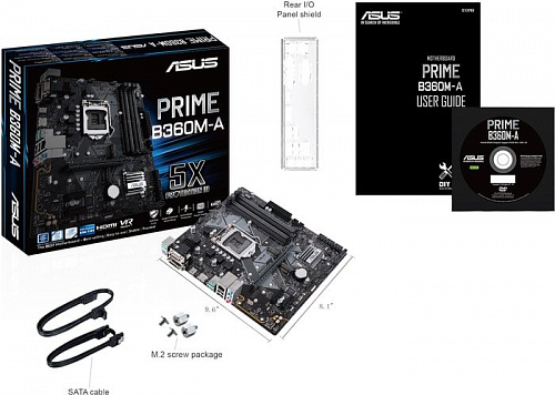 Материнская плата ASUS Prime B360M-A