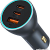 Автомобильное зарядное Baseus Golden Contactor Pro GaN Fast Charging Car Charger U+2C 65W C00035202841-00 (серый)