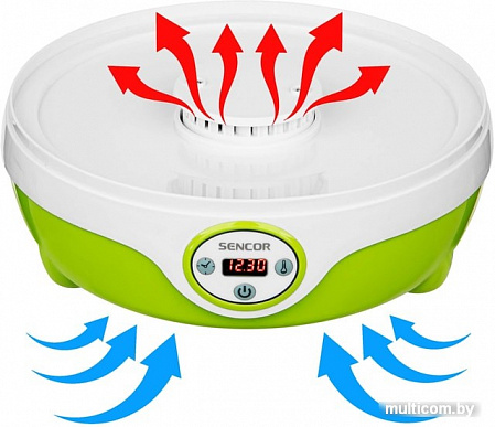 Сушилка для овощей и фруктов Sencor SFD 851GR