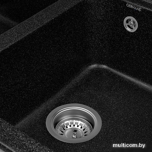 Кухонная мойка Gerhans C02 (черный)