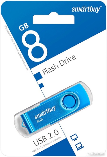 USB Flash SmartBuy Twist 8GB (синий)