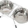 Миски на подставке ZooZooZoo Двойная на подставке SWT-6009D-780