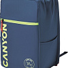 Городской рюкзак Canyon CNS-CSZ02NY01 (темно-синий/лайм)